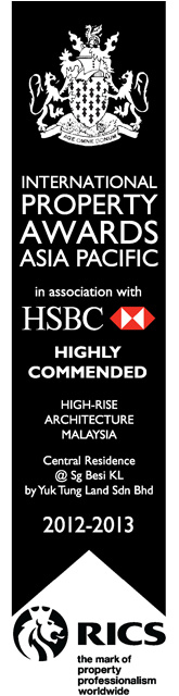 2012-2013-Award-Central-Residence-High-Rise-Architecture-Malaysia
